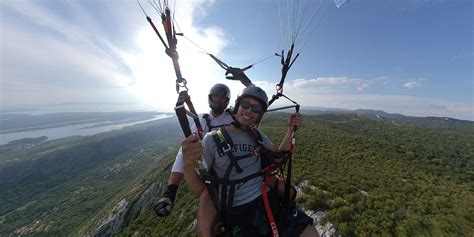 Paragliding locations in Croatia - Paragliding tandem Croatia