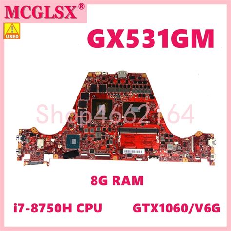 Gx Gm With Cpu I H G Ram Gtx V G Notebook Mainboard For