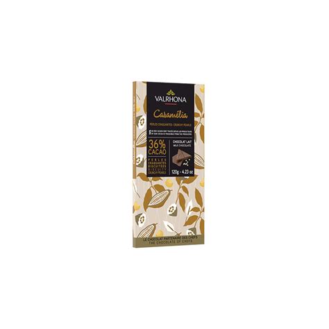 Valrhona Milk Chocolate Bars Caramelia 36 With Crunchy Pearls