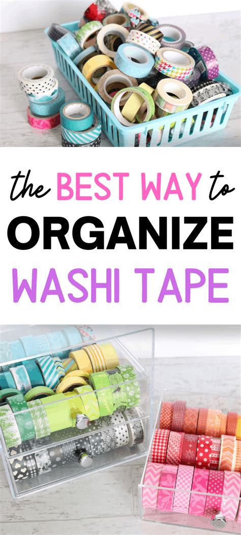 How To Organize Washi Tape Washi Tape Crafts Washi Tape Diy Tape