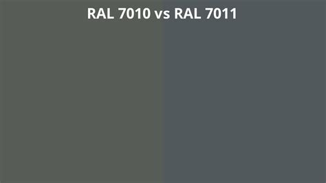 Ral 7010 Vs 7011 Ral Colour Chart Uk