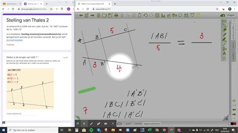 Stelling Van Thales Oefening Iabi Youtube