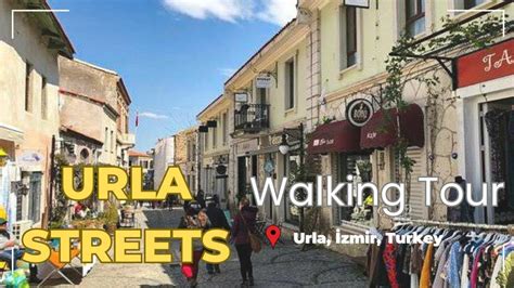 Urla Sokakları I4K 60fpsI Walking Tour I Urla İzmir Turkey travel