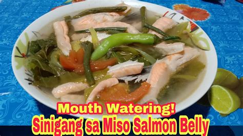 Sinigang Na Salmon Belly Sa Miso Hot Sex Picture