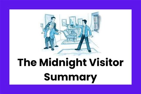 The Midnight Visitor Summary Class English Cbse Syllabus