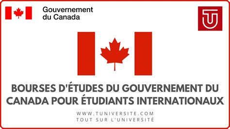 Bourses D Tudes Du Gouvernement Du Canada Pour Tudiants Internationaux