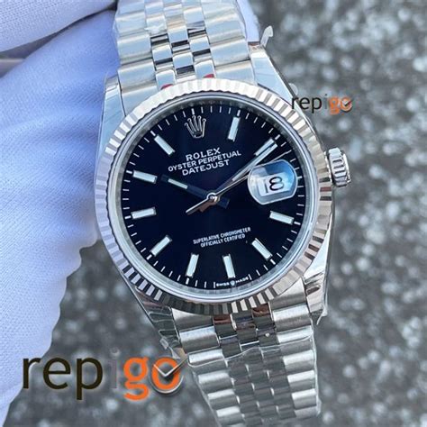 Rolex Dayjust Lacivert Kadran Bayan Eta Saat Repigo Saat