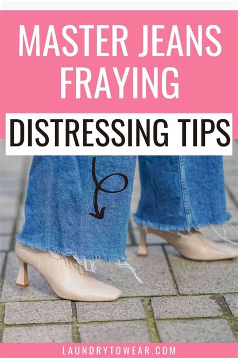 Easy Ways To Fray Jeans Step By Step Guides