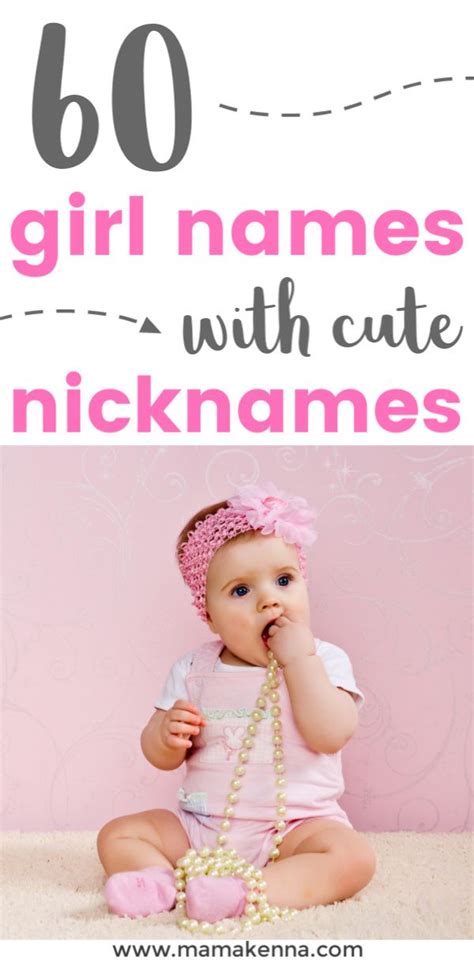 145 Baby Girl Names With Cute Nicknames Nicknames For Baby Girls