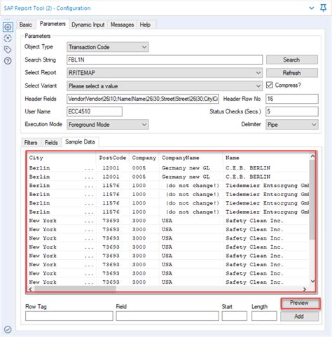 Extract Sap Vendor Line Item Data Into Alteryx T Code Fbl N Dvw