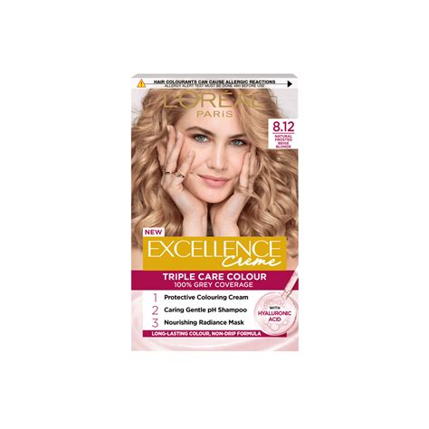 Excellence Crème 8 12 Natural Frosted Beige Blonde Permanent Hair Dye