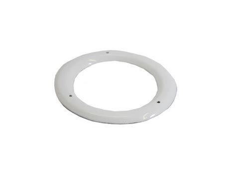 White Vitreous Enamel Mm Diameter Ceiling Trim Ring Specflue