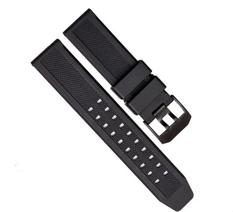 1pcs 23mm Rubber Bands Watch Band Watch Straps Silicone Watch Strap