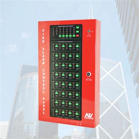 Aw Cfp2166 12 32 Zones Asenware Conventional Fire Alarm Control Panel Control Panel And 12 32