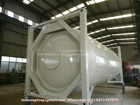 20FT Pressure Tank Container For Liquid Ammonia Un1005 Liquid Nh3