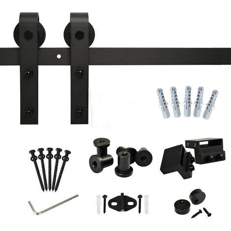 Cm Quincaillerie Kit De Rail Pour Porte Coulissante Hardware