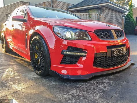 Hsv Commodore Vf Gts Red Envizio Efs Wheel Wheel Front