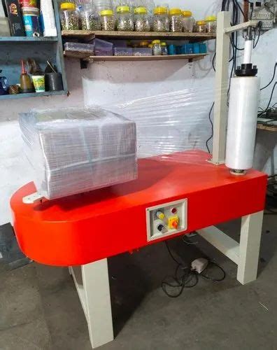 Mild Steel Semi Automatic Stretch Wrapping Machines At In Ahmedabad