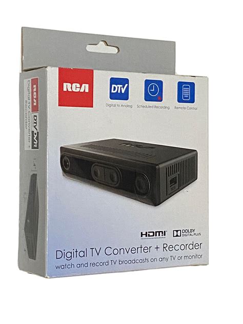 Rca Dta Digital Tv Converter Recorder Hdmi Dtv Tuner Digital Analog