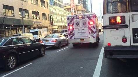 RARE CATCH OF A NYU LANGONE LUTHERAN MEDICAL CENTER EMS AMBULANCE