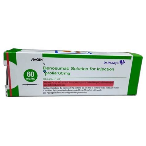 Denosumab Solution For Injection Prolia Mg Mg Packaging Type Box