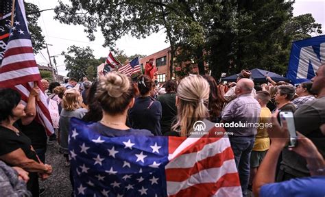 Abd Nin New York Kentinde G Men Kar T Protesto Anadolu Ajans