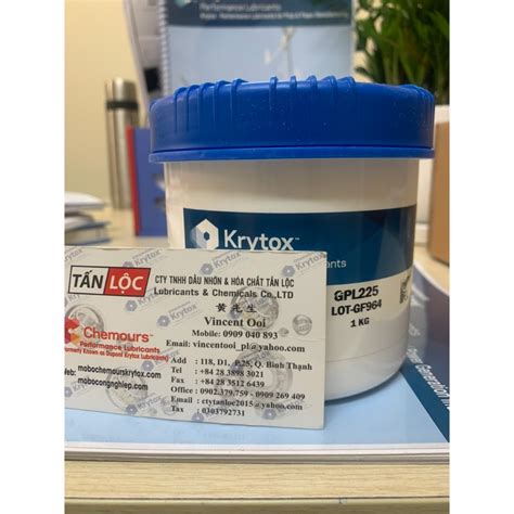 Krytox GPL 225 mỡ cao cấp đa ứng dụng Shopee Việt Nam