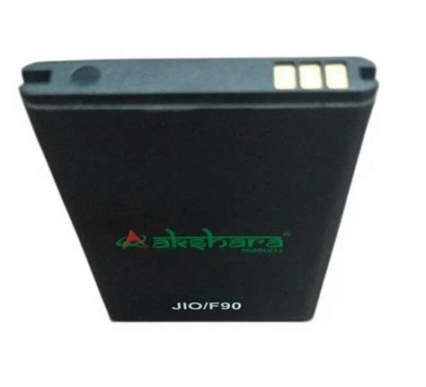 Akshara Jio F Mobile Battery Battery Type Lithium Ion At Rs In