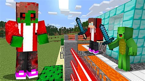 Zombie Maizen Vs Security House Minecraft Gameplay Thanks To Maizen