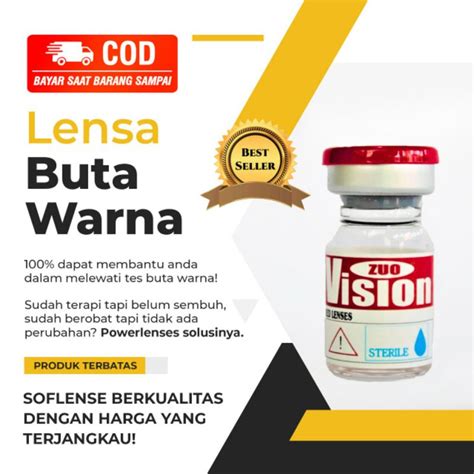 Jual Lensa buta warna 1 Tahun | lensa kontak (softlense) buta warna ...