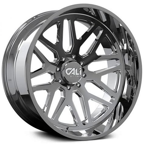 Cali Off Road Wheels Invader 9115 Chrome Rim Wheel Size 28x12