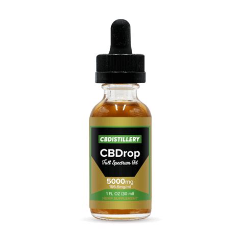 CBDistillery 5000mg Full Spectrum CBD Oil Tincture Review