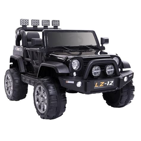 Ubesgoo 12v Kids Battery Powered Electric Rugged 4 Wheeler Ride On Car