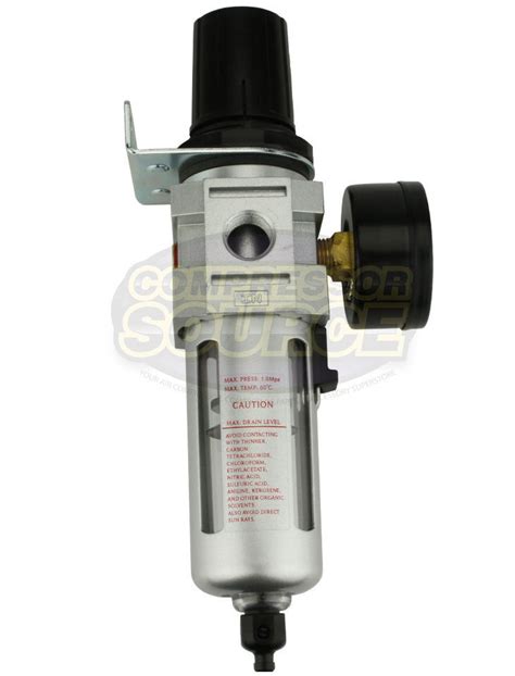 3/8" Air Compressor Regulator & Filter In Line Combo w/ Gauge Compressed Air New 685650063232 | eBay