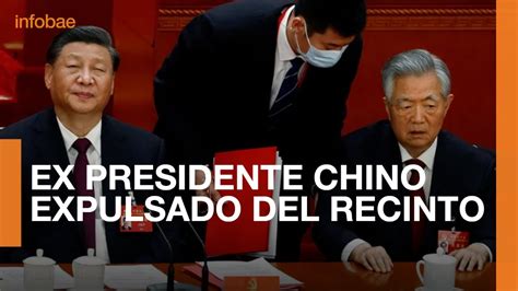 Xi Jinping Orden La Expulsi N Del Ex Presidente Hu Jintao Del Congreso