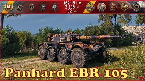 Panhard Ebr World Of Tanks Uz Gaming Youtube