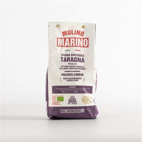 Farina Bio Per Polenta Taragna Kg Mulino Marino