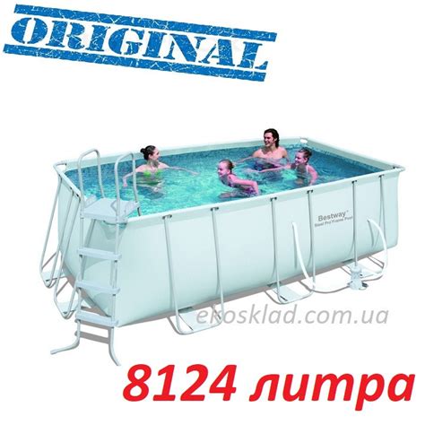 Каркасный бассейн Bestway с полным комплектом фильтрации Бествей, цена ...
