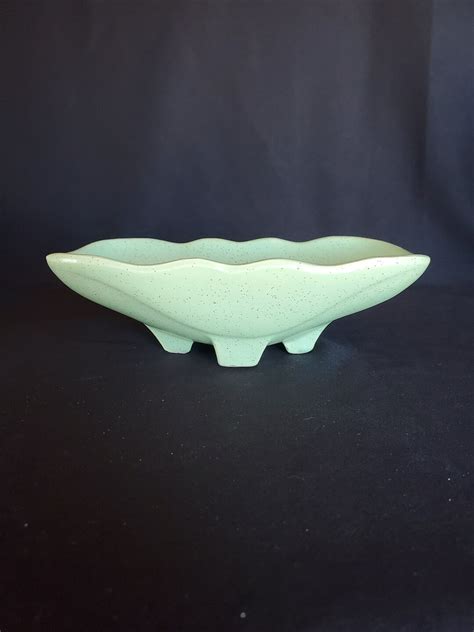 Vintage Mccoy Pottery Planter, Green Mccoy Planter, 4 1/2 X 7 In. Mc ...