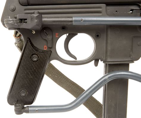 Deactivated Walther Mpk Machine Gun