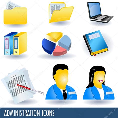 Iconos de administración vector gráfico vectorial Stiven imagen 3862782