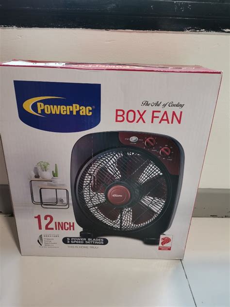 Powerpac Table Fan Inch Furniture Home Living Lighting Fans