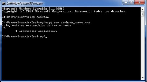 Cómo Hacer o Crear un Archivo de Texto txt Desde el CMD de Windows