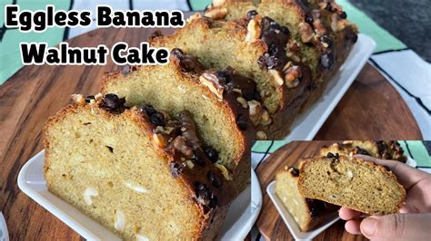 Banana Walnut Cake Recipe How To Make Banana Walnut Cake At Home I