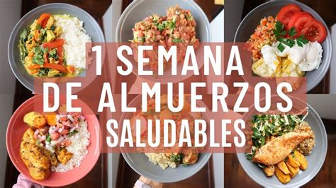 Arriba Imagen Recetas De Almuerzos Saludables Para La Semana