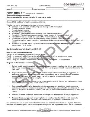 fillable  corambaaf org corambaaf form rha yp  fax email
