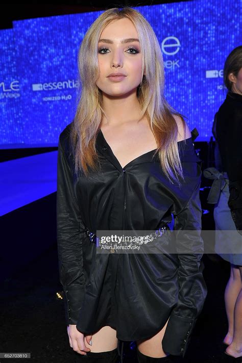 News Photo Actress Peyton List Attends The Debut Of Thomas Peyton