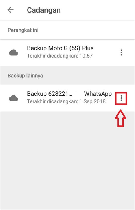 Cara Menghapus Data Backup Whatsapp Dari Google Drive Rancah Post