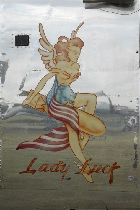 Lady Luck Pin Up Art Art Nose Art