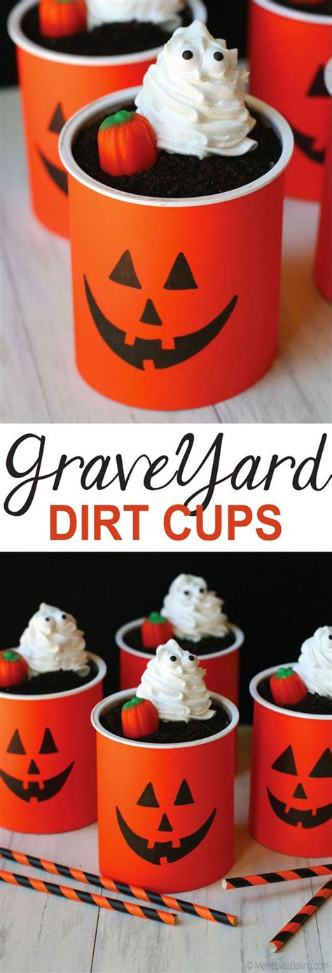 Graveyard Dirt Cups Are A Fun Halloween Treat The Kids Can Make Get